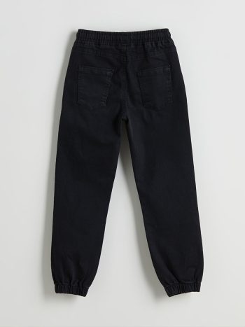 Boys' Thick Jogger Pants with Elastic Waistband