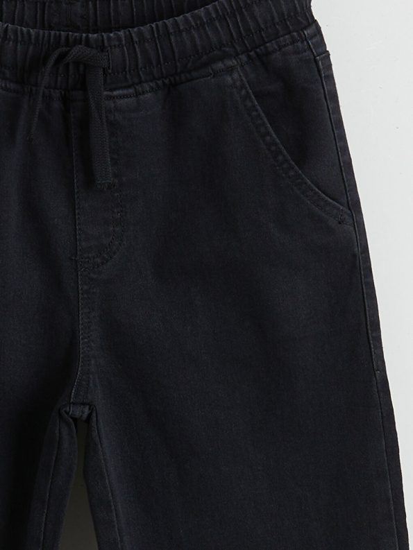 Boys' Thick Jogger Pants with Elastic Waistband