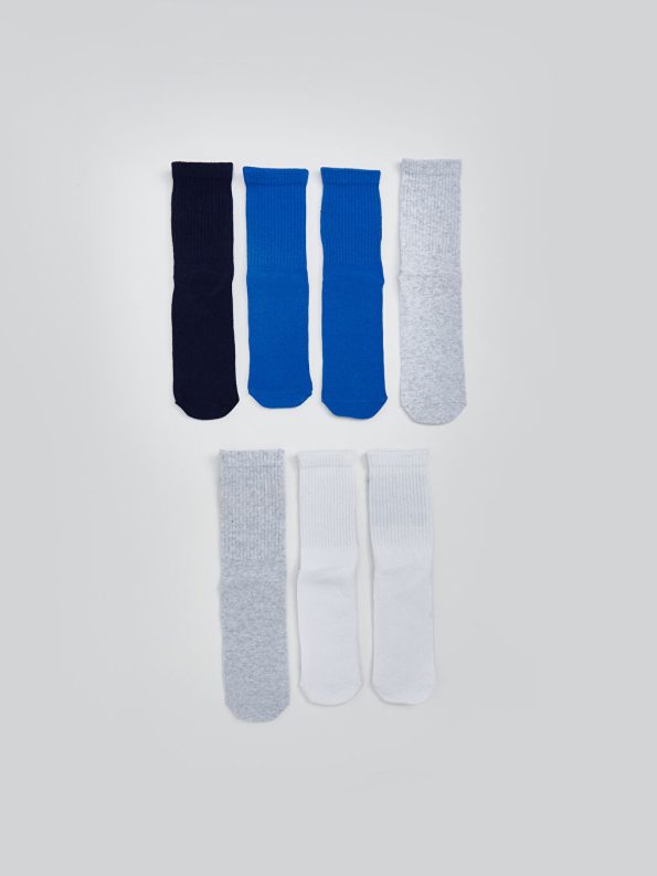 Patterned Boys' Ankle Socks Set of 5
