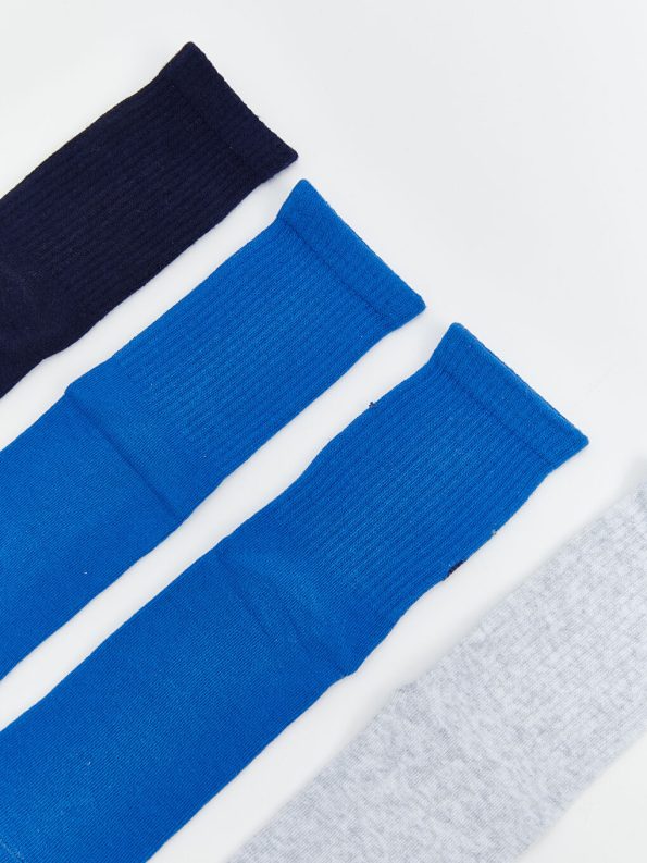 Patterned Boys' Ankle Socks Set of 5