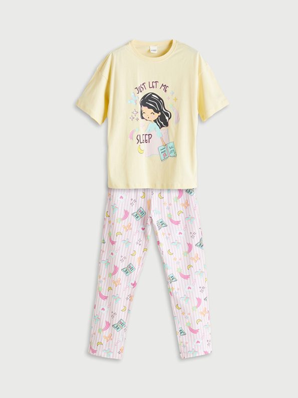 Square Neck Pleated Dress for Girls