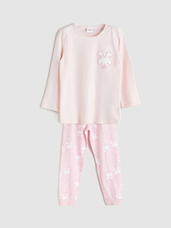 Hooded Long Sleeve Girls Puffer Jacket