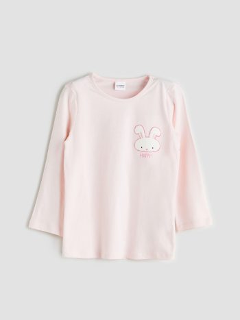Hooded Long Sleeve Girls Puffer Jacket
