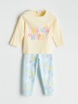 Embroidered Girls' Straw Hat