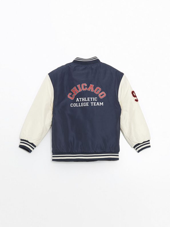 Boys' Long Sleeve Printed Crew Neck Sweatshirt