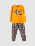 Boys' Elastic Waist Thick Jogger Pants