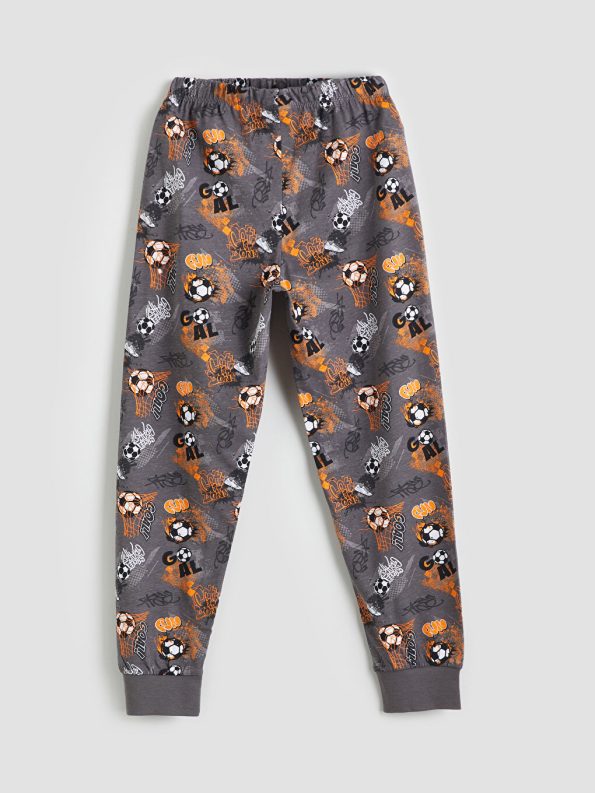 Boys' Elastic Waist Thick Jogger Pants