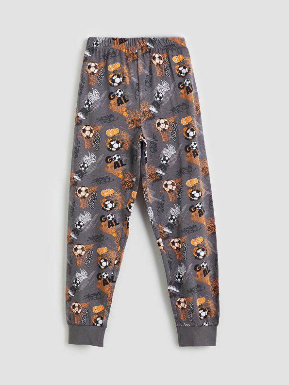 Boys' Elastic Waist Thick Jogger Pants