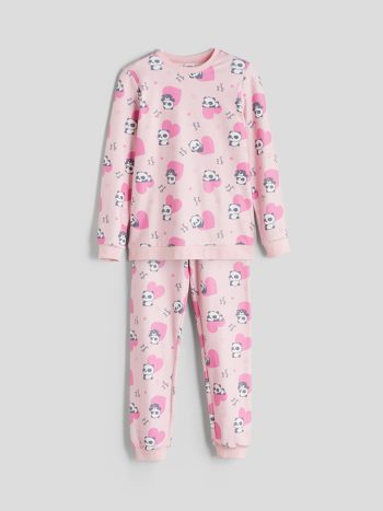 Girls' Barbie Print Crew Neck Sweatshirt