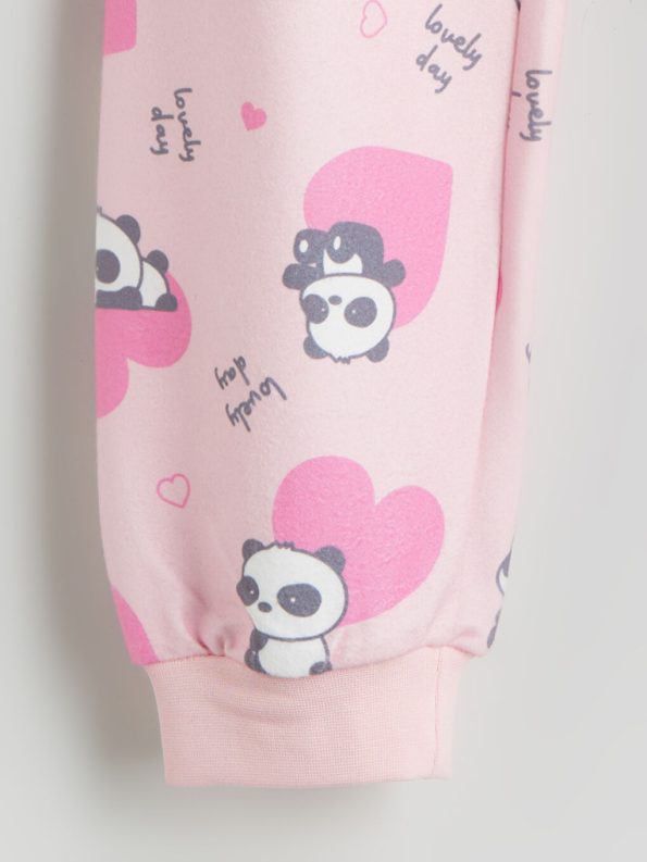 Girls' Barbie Print Crew Neck Sweatshirt