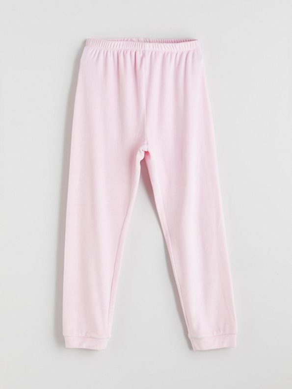 Girls' Printed Sweatpants with Elastic Waistband