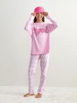 Hello Kitty Embroidered Hooded Plush Cardigan for Girls