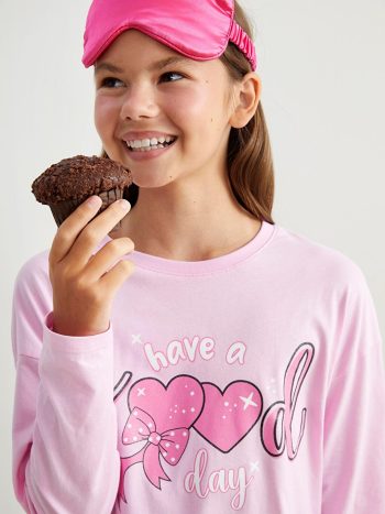 Hello Kitty Embroidered Hooded Plush Cardigan for Girls