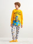 Boys' Tiger Print Crew Neck Sweatshirt