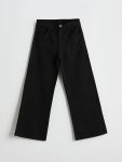 Girls' Slim Fit Pants with Elastic Waist