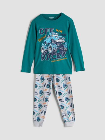 Boys' Bicycle Neck T-Shirt