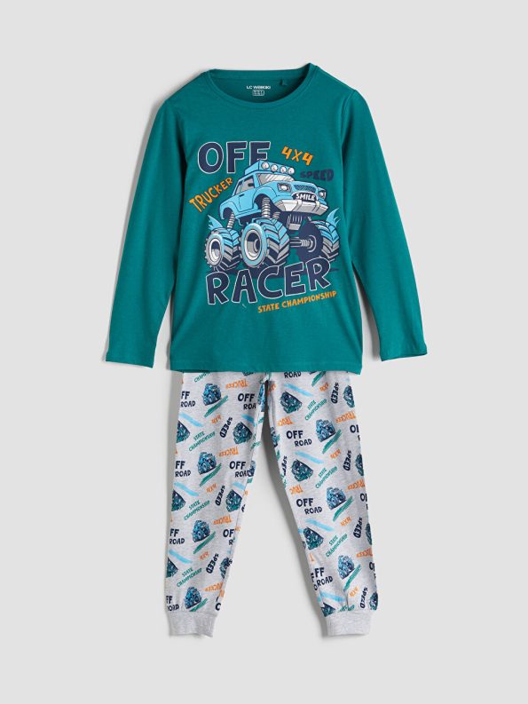 Boys' Bicycle Neck T-Shirt