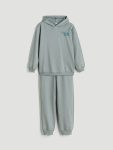 Hooded Ataturk Signature Printed Boys Sweatshirt