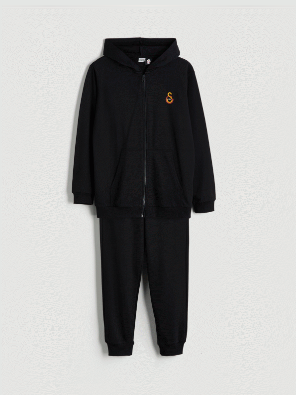 Galatasaray Printed Boys' Beanie Set
