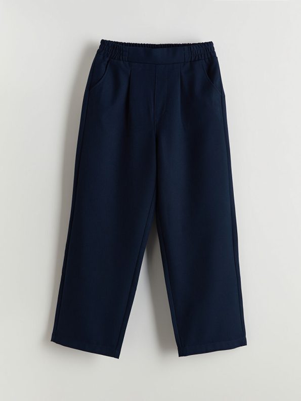 Basic Gabardine Girls' Skirt Shorts