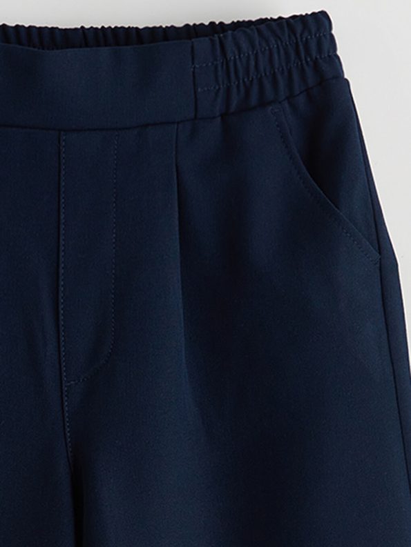 Basic Gabardine Girls' Skirt Shorts