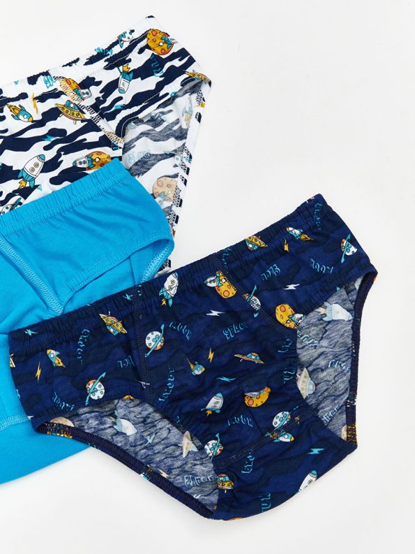 Printed Boys' Boxer Shorts - Set of 3