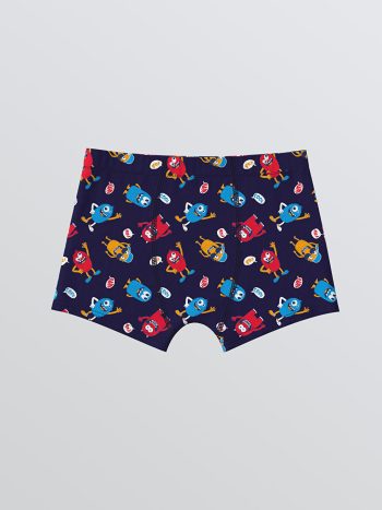 Looney Tunes Patterned Boys' Ankle Socks Set of 5