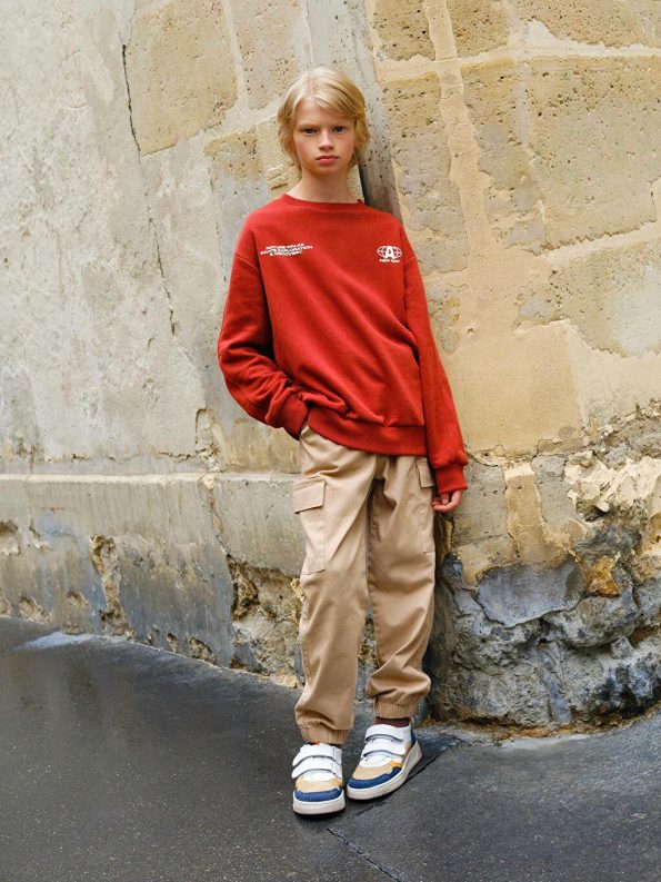Boys' Elastic Waist Jogger Sweatpants