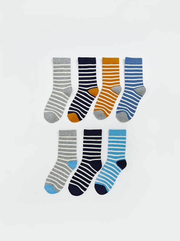 Boys' Bamboo Sock Set - 5 Pairs