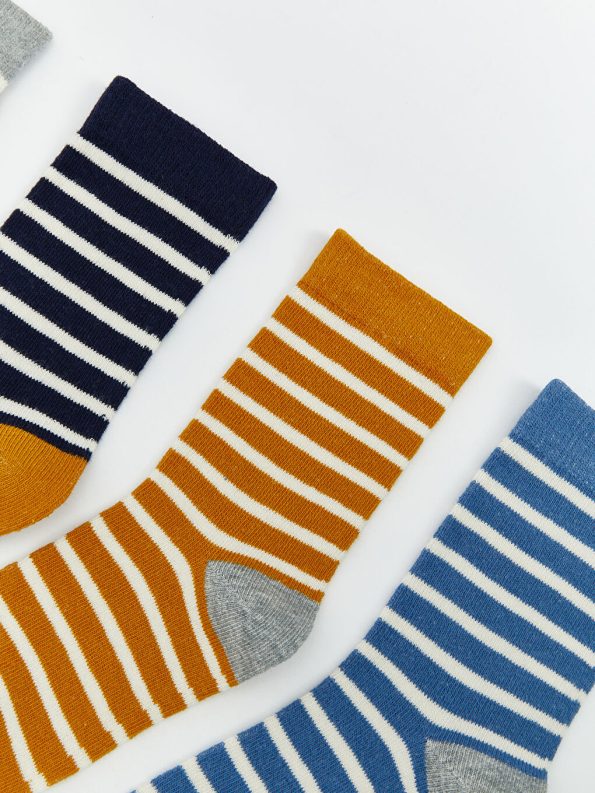 Boys' Bamboo Sock Set - 5 Pairs