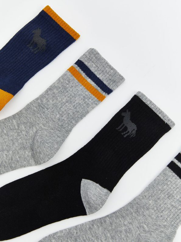 Fenerbahçe Patterned Boys' Ankle Socks Set of 5