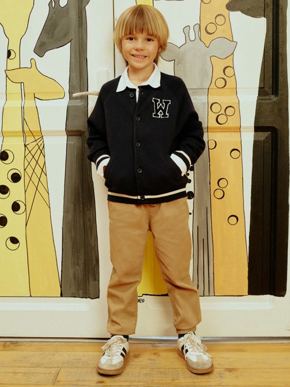 Belted Gabardine Boys' Pants