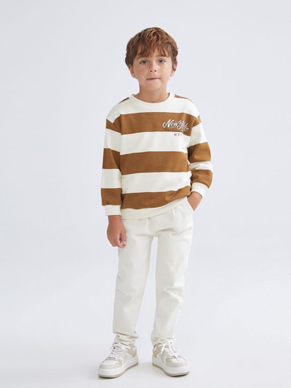 Boys' Mickey Mouse Graphic Crewneck Sweatshirt