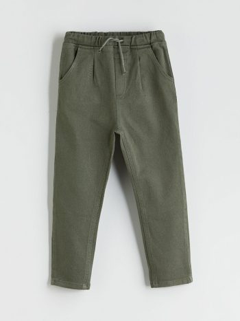 Elastic Waist Basic Boys Jogger Pants