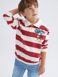 Boys' Long Sleeve Printed Crewneck Sweatshirt Set