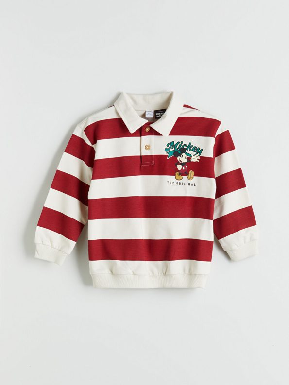 Boys' Long Sleeve Printed Crewneck Sweatshirt Set
