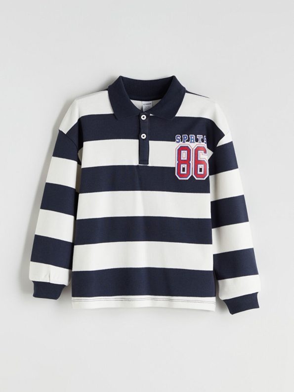 Printed Boys' Sweatshirt and Jogger Set