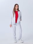 Girls' V-Neck Knit Cardigan