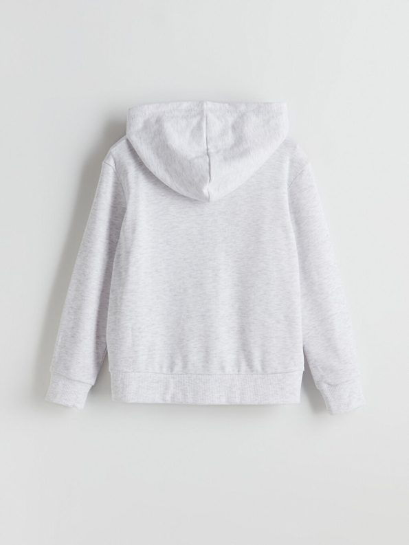 Girls' V-Neck Knit Cardigan