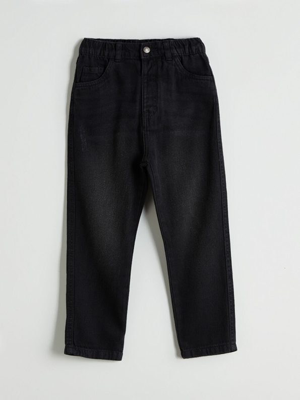 Adjustable Waist Boys' Denim Jeans
