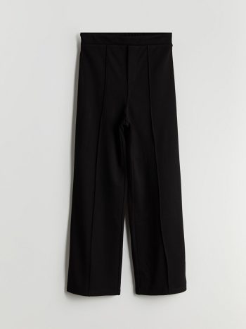 Girls' Thick Jogger Pants with Elastic Waist
