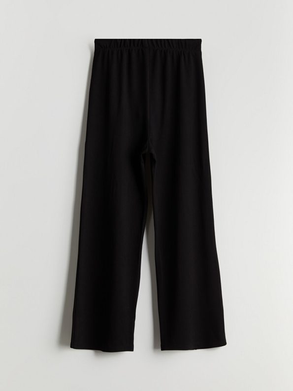 Girls' Thick Jogger Pants with Elastic Waist
