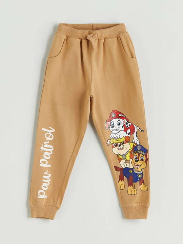 Boys' Long Sleeve Crew Neck Car Print Sweatshirt and Pants Set