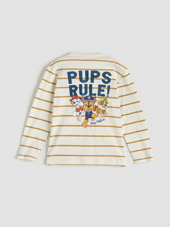 Boys' Long Sleeve Crew Neck Car Print Sweatshirt and Pants Set