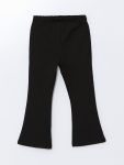 Girls' Elastic Waist Spanish Flare Leggings