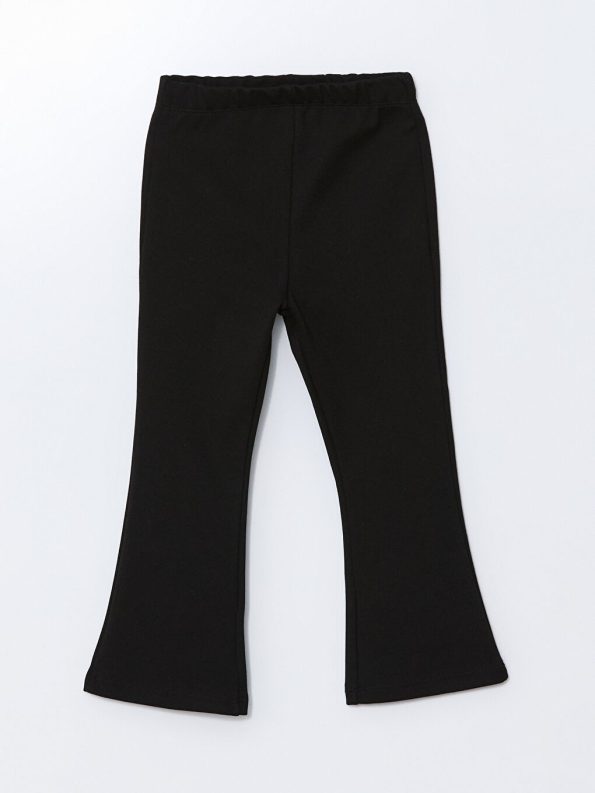 Girls' Elastic Waist Spanish Flare Leggings