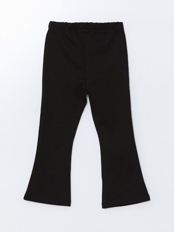 Girls' Elastic Waist Spanish Flare Leggings