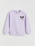 Chip and Dale Printed Girl's Sweatshirt