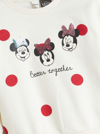 Chip and Dale Printed Girls Sweatshirt
