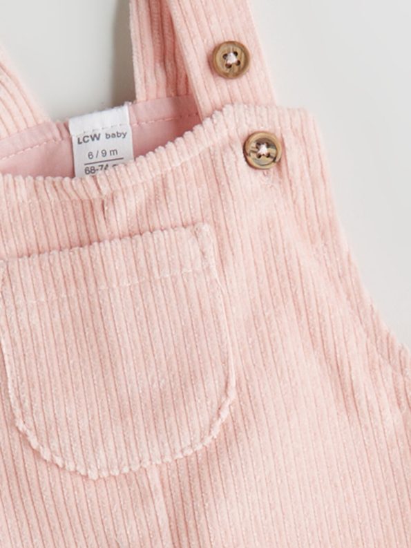 Girls' 3-Piece Set with Round Neck